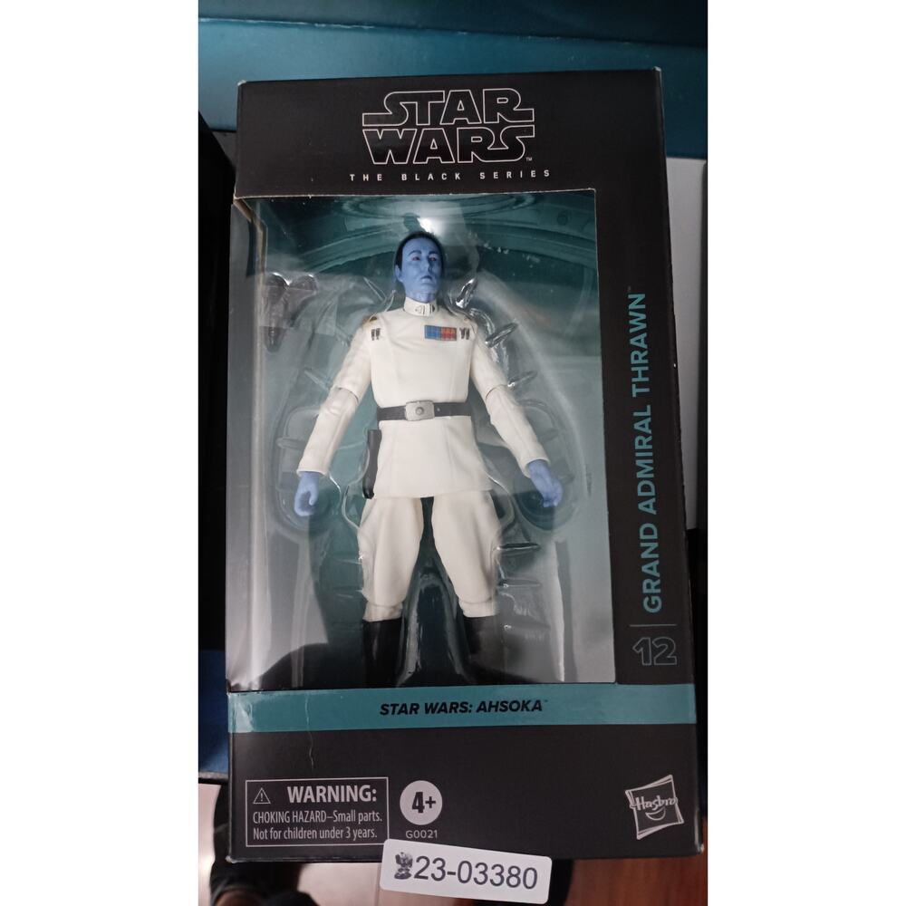 Grand Admiral Thrawn #12 Black Series 6in (Ahsoka Series, NIB)